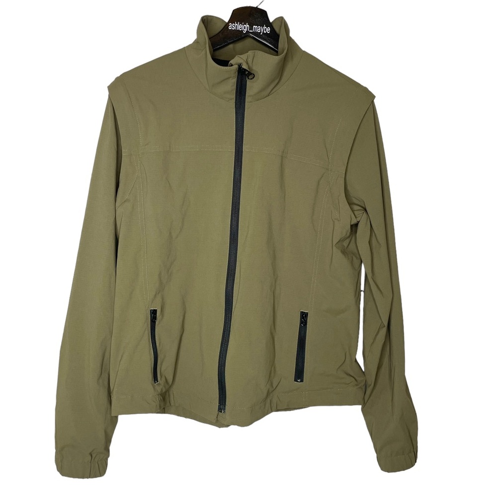 Tilley | Convertible Zip Off Jacket Vest Nylon Tan Size Large